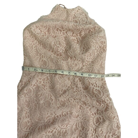 Dessy Collection 2995 Sz 0 Blush Pink Dress Party Cocktail Prom Homecoming NWT - Picture 13 of 16